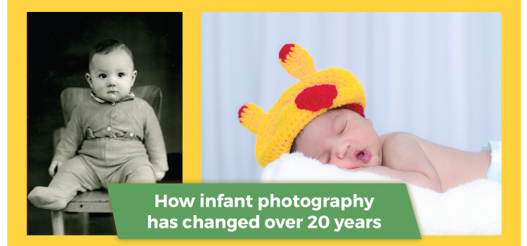 How infant photography has changed over 20 years